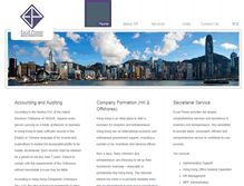 Tablet Screenshot of excelpower.hk